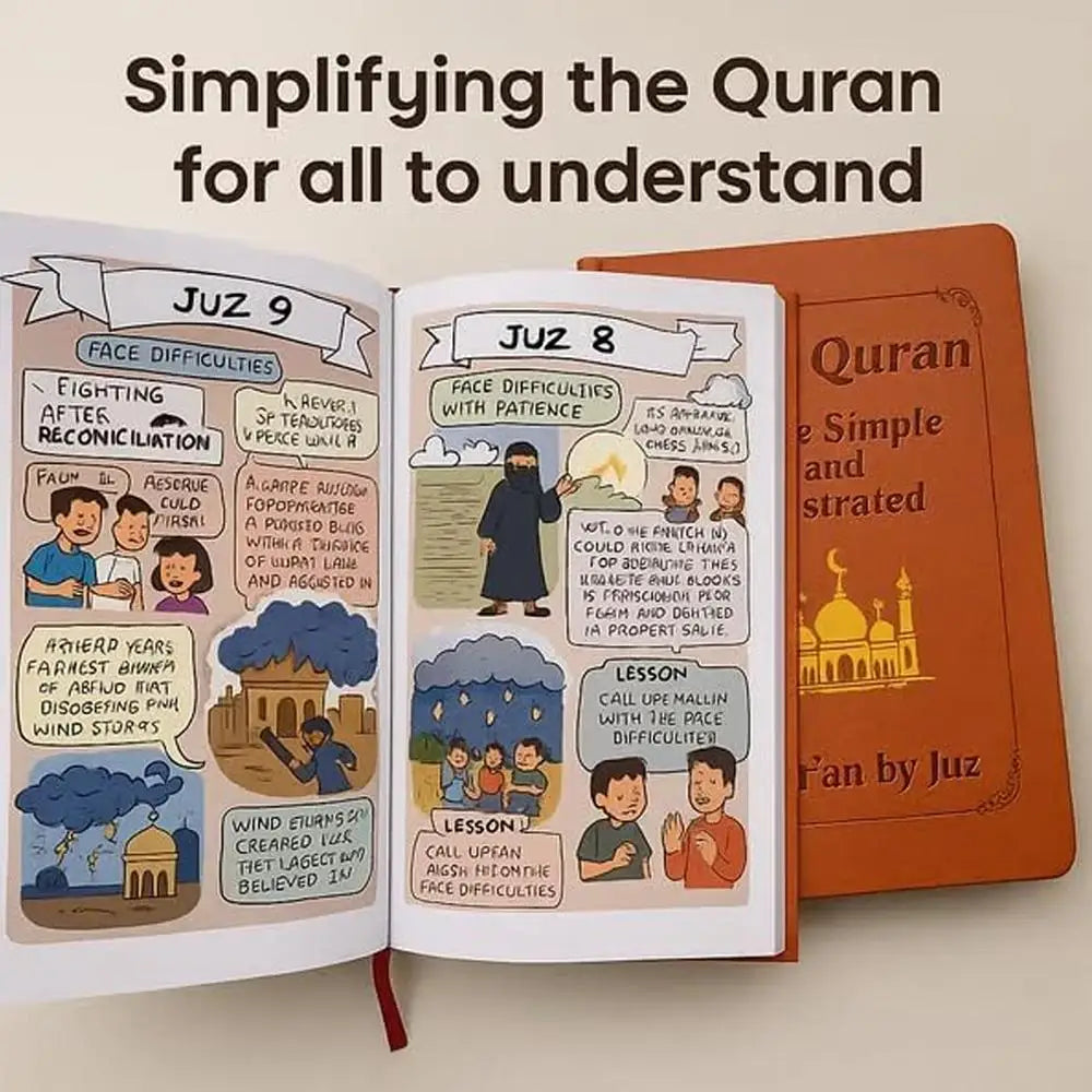 Illustrated Holy Quran – Easy English Reading Edition
