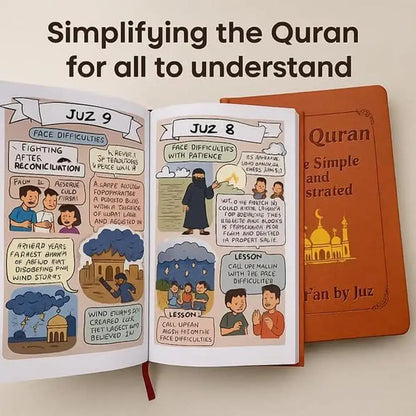 Illustrated Holy Quran – Easy English Reading Edition