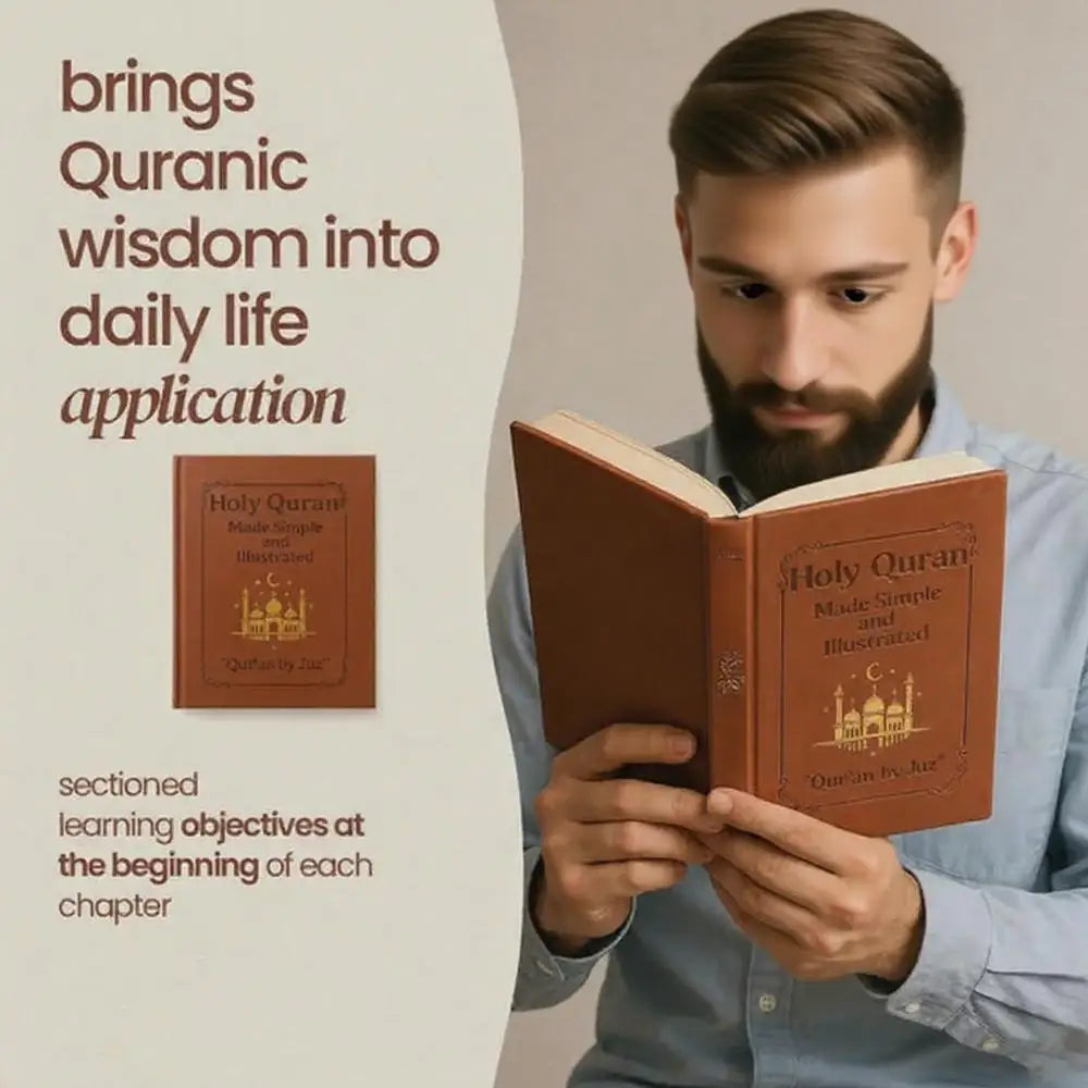 Illustrated Holy Quran – Easy English Reading Edition