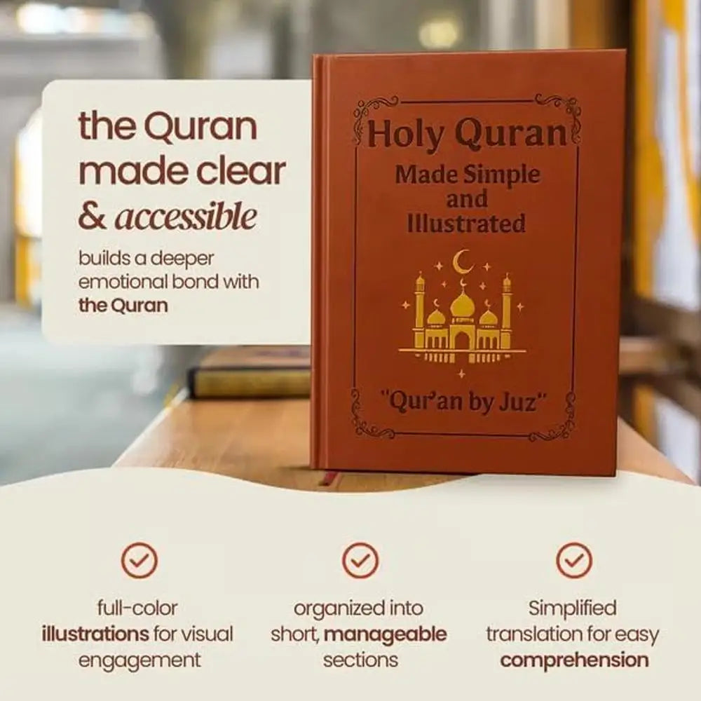 Illustrated Holy Quran – Easy English Reading Edition