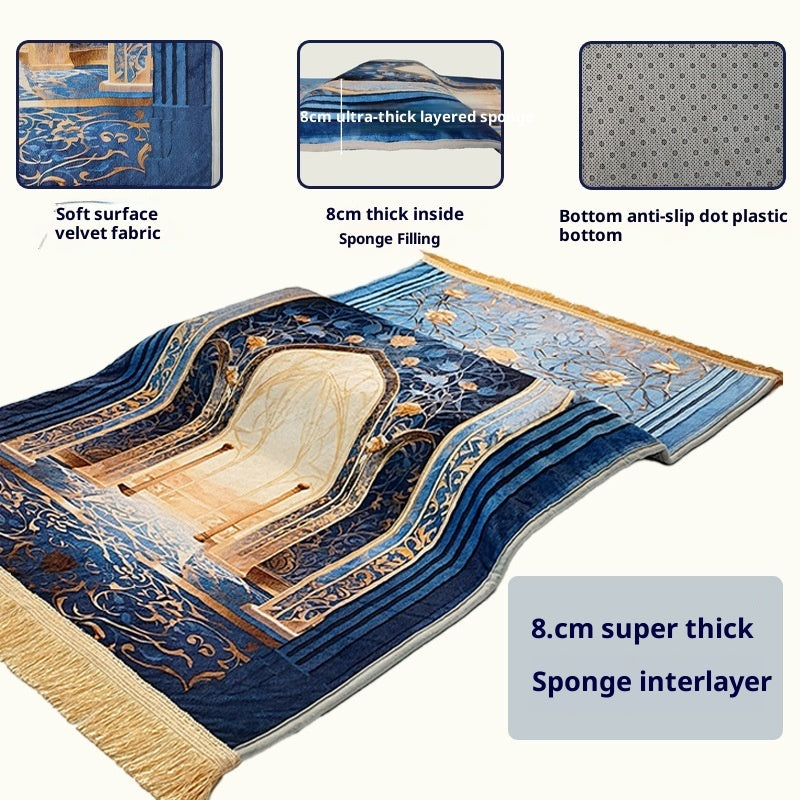 Carpet Living Room Prayer Mat Velvet Printed Mat