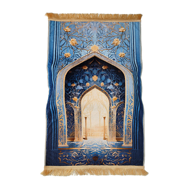 Carpet Living Room Prayer Mat Velvet Printed Mat